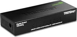 TRENDnet, TEG-S80G, 8 prievadų Gigabit GREENnet mini komutatorius Stalinis metalinis komutatorius Ethernet skirstytuvas Be ventiliatoriaus 16Gb/s komutavimo pajėgumas Plug & Play