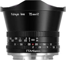 TTARTISAN 7,5 mm F2.0 APS-C "Fisheye" fotoaparato objektyvas su rankiniu fokusavimu, skirtas Nikon Z laikikliui (be ND filtro)
