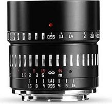 TTARTISAN 50mm F0.95 APS-C fotoaparato objektyvas Rankinis didelės diafragmos pagrindinis fotoaparato objektyvas Beveidrodis fotoaparato objektyvas, skirtas portretui Naktinis fotografavimas Bokeh suderinamas su M43 laikikliu