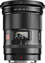 VILTROX 16 mm F1.8 pilno kadro fotoaparato objektyvas Nikon Z laikikliui, didelė diafragma, plataus kampo objektyvas, įmontuotas LCD ekranas