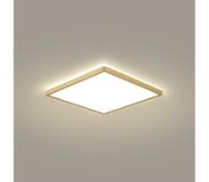 Brilagi - LED vonios šviestuvas ULTRA SLIM LED/18W/230V 30x30 cm auksinis IP54