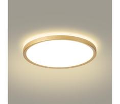 BRILAGI - LED vonios šviestuvas ULTRA SLIM LED/24W/230V skersmuo 42 cm auksinis IP54