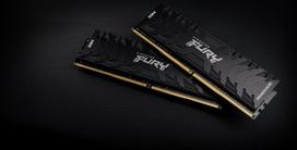 Kingston Technology FURY 16GB 3200MT/s DDR4 CL16 DIMM (Kit of 2) Renegade Black