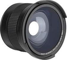 Žuvies akis SX540 plačiakampio objektyvas Aheuto 58mm 0.35x Fisheye, skirtas dideliems skaitmeniniams veidrodiniams fotoaparatams
