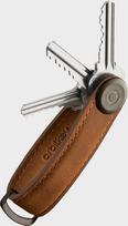 Orbitkey - Crazy Horse Leather Key Organiser - Chestnut Brown/Brown