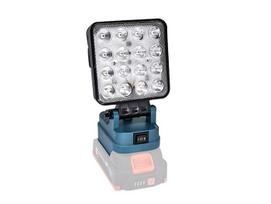 LED šviestuvas Makita akumuliatoriams 18V L16-500Lm USB2A-R
