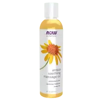 NOW Arnica Soothing Massage Oil (arnikų aliejus) - 237ml