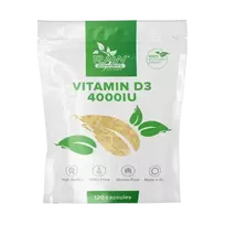 RAW POWDERS Vitaminas D3 4000 IU - 120 kaps.