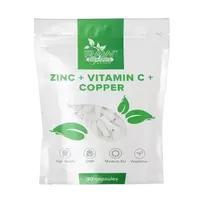 RAW POWDERS Cinkas + Vitaminas C + Varis - 90 kaps.