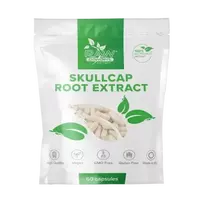 RAW POWDERS Baikalinių Kalpokių Šaknų Ekstraktas (Skullcap) - 60 kaps.