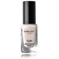 Inglot O2M Breathable Base nagų lako pagrindas - 11 ml.