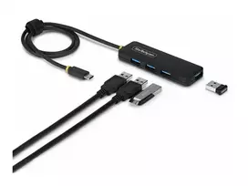 "StarTech 4-PORT USB-C HUB COMPACT"
