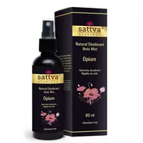 SATTVA_Natūralus dezodorantas kūno purškiklis natūralus dezodorantas purškiklis Opium 80ml