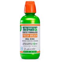 The Breath Co. Fresh Breath Mild Mint burnos skalavimo skystis, 500 ml