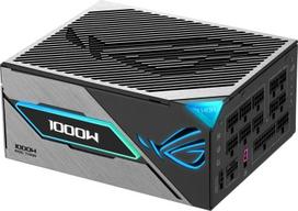 Maitinimo šaltinis ASUS ROG Thor Platinum III 1000W 80 PLUS Platinum modulinė maitinimo blokas juodas ir pilkas
