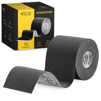 Kineziologinė juosta teipas kinesio tape 4FIZJO 7,5x5 m juodos - sportinė juosta