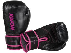 Bokso pirštinės Kwon Reflect 2.0, 10oz, juodos/rožinės