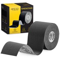 Kineziologinė juosta teipas kinesio tape 4FIZJO 5x5 m juoda - sportinė juosta
