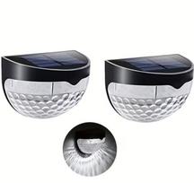Lauko šviestuvas su saulės baterija, 2 vnt.