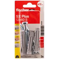 Kaiščiai su varžtais FISCHER SX Plus S, 12x60 mm, 3 vnt.