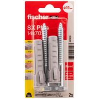 Kaiščiai FISCHER SX Plus S, 14x70 mm, su varžtais