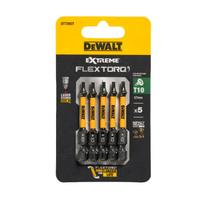 Sukimo antgaliukai FLEXTORQ T10 57 mm, DeWALT, 5 vnt.
