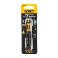 Sukimo antgaliukai FLEXTORQ T20 89 mm, DeWALT, 2 vnt.
