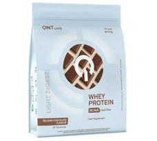 Baltymai QNT Light Digest Whey, belgiško šokolado, 500 g