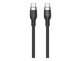 Hyper 1.5m Silicone USB-C auf USB-C 60W Charging Cable - Black 1.5m Silicone USB-C to USB-C 60W Charging Cable - Black