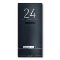 Metzler ADM10 audio domofonas | 1 skambučio mygtukas | RAL 7016 Antracitas | Kai