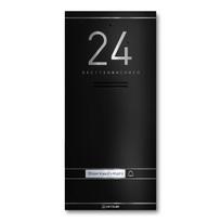 Metzler ADM10 audio domofonas | 1 skambučio mygtukas | RAL 9005 Juoda | Kai