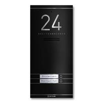 Metzler ADM10 audio domofonas | 2 skambučio mygtukai | RAL 9005 Juoda | Kai