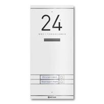 Metzler ADM10 audio domofonas | 2 skambučio mygtukai | RAL 9016 Balta | Kai