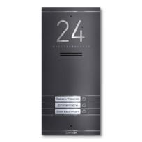 Metzler ADM10 audio domofonas | 3 skambučio mygtukai | DB 703 Blizgi geležis| Kai