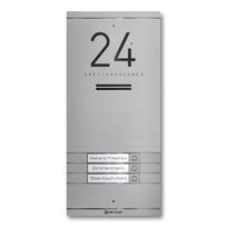 Metzler ADM10 audio domofonas | 3 skambučio mygtukai | RAL 9007 Pilka| Kai