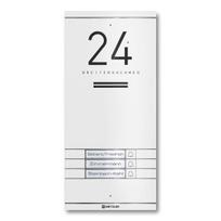 Metzler ADM10 audio domofonas | 3 skambučio mygtukai | RAL 9016 Balta| Kai