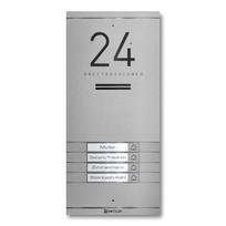 Metzler ADM10 audio domofonas | 4 skambučio mygtukai | RAL 9007 Pilka | Kai