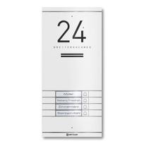 Metzler ADM10 audio domofonas | 4 skambučio mygtukai | RAL 9016 Balta | Kai