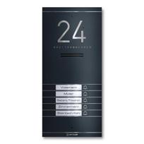 Metzler ADM10 audio domofonas | 5 skambučio mygtukai | RAL 7016 Antracitas | Kai