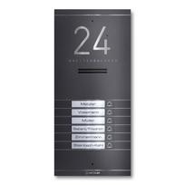 Metzler ADM10 audio domofonas | 6 skambučio mygtukai | DB 703 Blizgi geležis | Kai