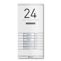 Metzler ADM10 audio domofonas | 6 skambučio mygtukai | RAL 9016 Balta | Kai