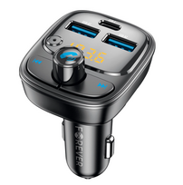 Forever  TR-370 FM transmitter, 2X USB-A / USB-C