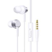 Baseus ENCOK HZ11 3.5MM Microphone Headset - White headphones/headset Wired In-ear Calls/Music/Sport/Everyday White