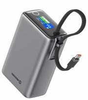 Swissten Power Bank 25000 mAh (96.25Wh) 100W with Built-in USB-C Cable