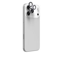 Zagg InvisibleShield Glass Elite (CameraRings) Lens Protection for Apple iPhone 17 Pro/17 Pro Max, 16 Pro/16 Pro Max/15 Pro/15 Pro Max, Purple Glitter