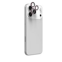 Zagg InvisibleShield Glass Elite (CameraRings) Lens Protection for Apple iPhone 17 Pro/17 Pro Max, 16 Pro/16 Pro Max/15 Pro/15 Pro Max, Pink Glitter