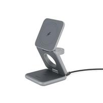EPICO 9915111900091 Mobile Device Charger, Headphones, Smartphone, Smartwatch, Grey, USB, Wireless Charging, Indoor