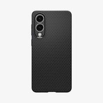 Spigen Liquid Air Galaxy S25 Edge Case, Matte Black