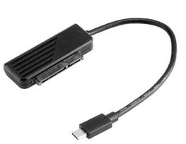 Akasa AK-AU3-06BK USB 3.1 C to SATA Gender Changer, Black