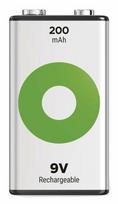 GP Batteries Recyko B2552 industrial rechargeable Nickel-Metal Hydride (NiMH) battery, 200 mAh, 8.4 V